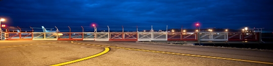 06_Teleskop-Schiebetor 34 m Lichte